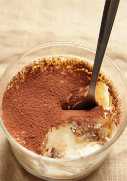 This tiramisu image by Shok is pretty much what mine looks like. Image reused under Creative Commons with thanks
