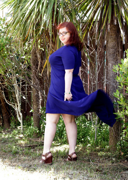 Blue Mullet Dress | Ever So Scrumptious